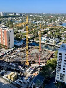 1-25-25 at the Ritz Carlton Residence - Pompano under Construction