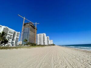 1-27-25 at the Ritz Carlton Residence - Pompano under Construction