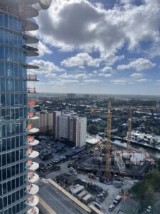 1-31-25 at the Ritz Carlton Residence - Pompano under Construction